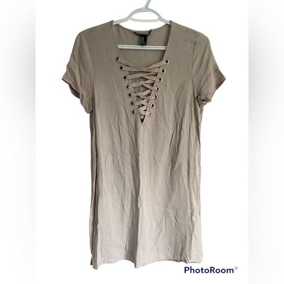 Beige Dress - Picture 1 of 3